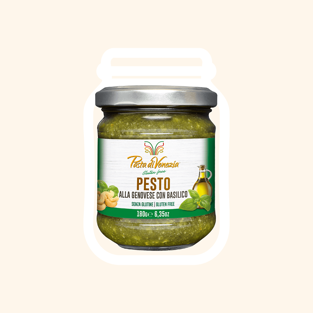 pesto alla genovese con basilico