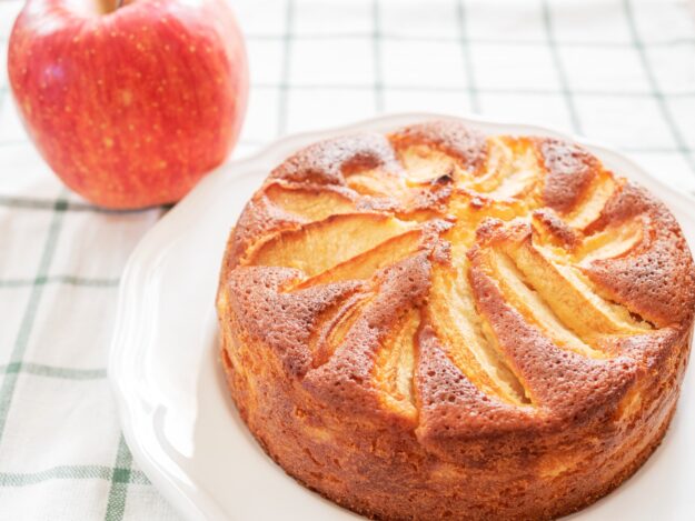 Torta di mele senza glutine e lattosio